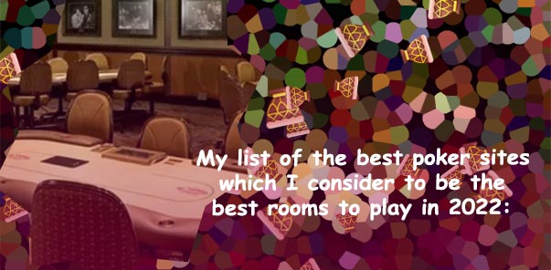 Best online poker rooms