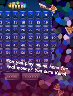 Real keno online