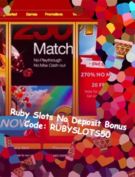 Ruby slots no deposit bonus codes 2018